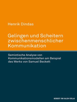 cover image of Gelingen und Scheitern zwischenmenschlicher Kommunikation